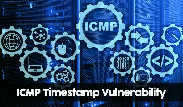 Conceptual image showing ICMP Timestamp Vulnerability in Linux