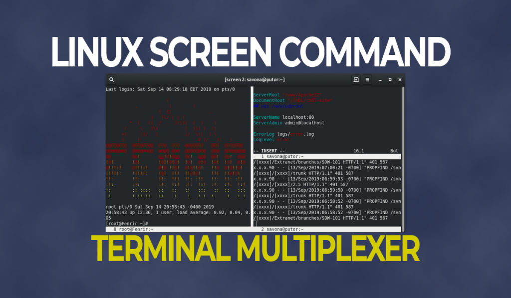 A short tutorial on screen command, by Shub A