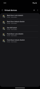 Smartthings virtual switch creation